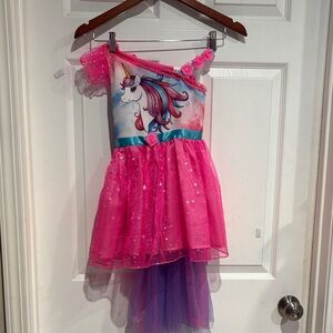 Pink Unicorn Kids Costume